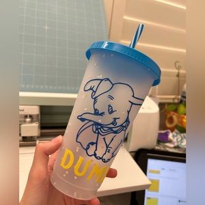Dumbo themed cold cup